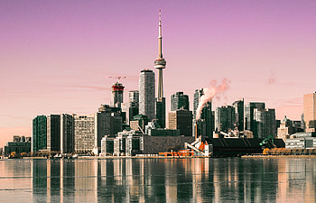 Downtown, Toronto Skyline HD wallpaper