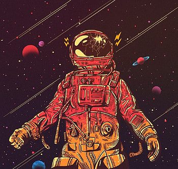 Astronaut HD wallpaper
