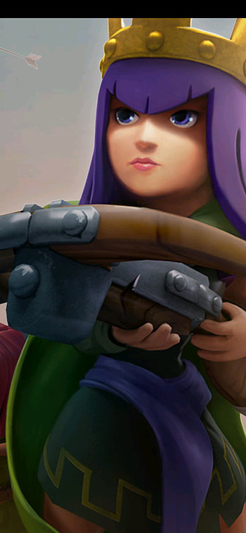 Clash royale, clash_royale, games, girls HD phone wallpaper