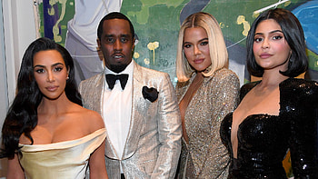 Kim Kardashian, Khloe Kardashian, and Kylie Jenner, P. Diddy (Sean Combs) HD wallpaper