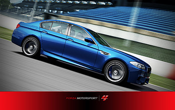 BMW M5, video game, Forza Motorsport 4 HD wallpaper