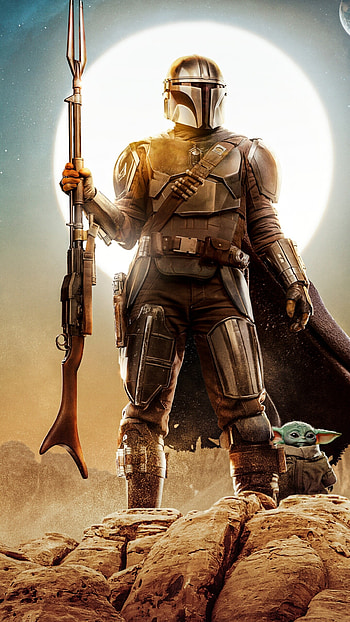 The Mandalorian , Season 2 2021, Bounty hunter, Captivating series HD phone wallpaper