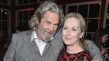 Robin Williams, Jeff Bridges, Emotional reaction, Giver premiere HD wallpaper