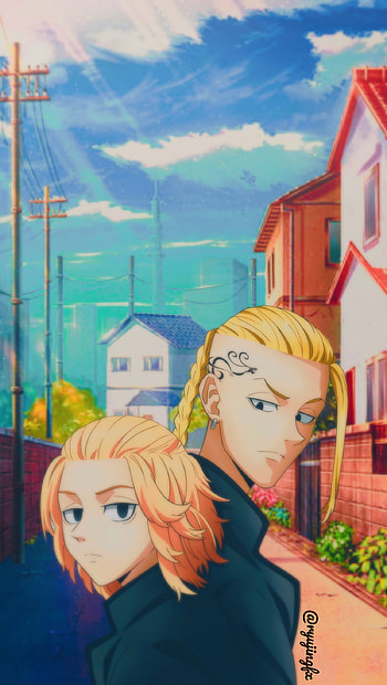 Tokyo revengers, draken, manga, Mickey X Draken, mickey et draken, anime HD phone wallpaper