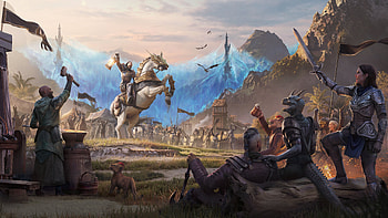 The Elder Scrolls Online - Writhing Wall Event, video game, The Elder Scrolls Online, The Elder Scrolls HD wallpaper