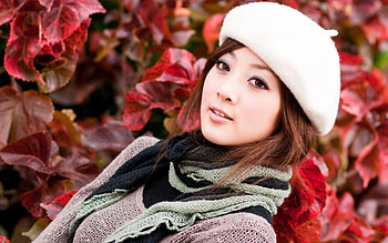The Beauty of Fall, model, fall, colors, beautiful, people HD wallpaper
