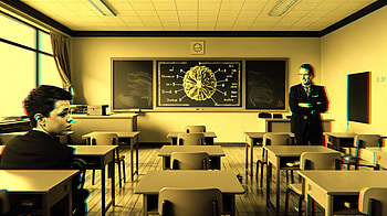 Exploring Biology: Classroom, biology, classroom, Teacher, Student, blackboard HD wallpaper