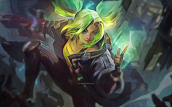 Zeri, , vector art, League of Legends, MOBA, darkness, artwork, Zeri Skin, Zeri Build, LoL, Zeri League of Legends HD wallpaper