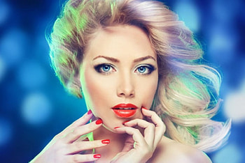 Fashion, blonde, face, girl, beauty, Sonyazhuravetc HD wallpaper