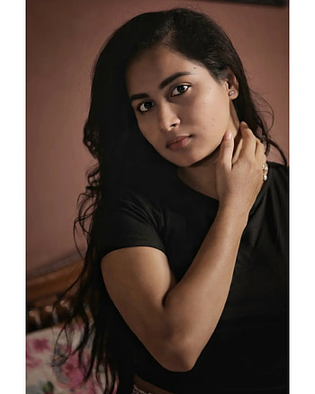 Kanchan bamne, eye, Telugu actress, jaw HD phone wallpaper