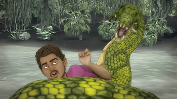 Psi Cops Snake Encounter, TV Show, Psi Cops HD wallpaper