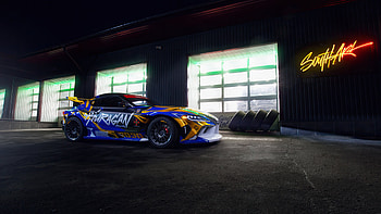 Toyota Supra A90 Aspida Huragan Team, toyota-supra, toyota, cars, behance HD wallpaper