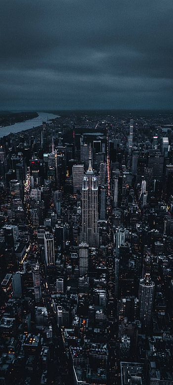 Skyline New York City - [], Black 1080 X 2400 HD phone wallpaper