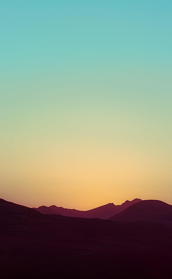 Nature, Sunset, Sky, Relief, Hills HD phone wallpaper