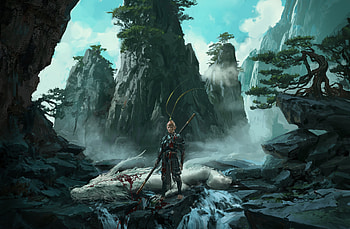 fantasy, Sun Wukong HD wallpaper