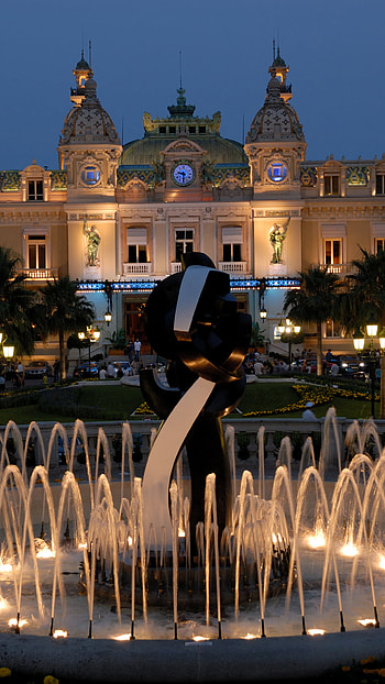Monte Carlo Casino Monaco, , mobile tablet, Travels HD phone wallpaper