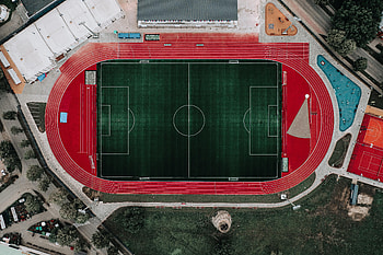 View From Above, Miscellanea, Miscellaneous, Stadium, Treadmill, Racecourse HD wallpaper