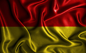 Paderborn flag, , silk wavy flags, german cities, Flag of Paderborn, fabric flags, Day of Paderborn, 3D art, Paderborn, Europe, cities of Germany, Paderborn 3D flag, Germany HD wallpaper