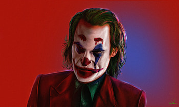 The Joker Joaquin Phoenix Artwork, joker-movie, joker, superheroes, supervillain, joaquin-phoenix, behance, artist, digital-art, artwork HD wallpaper