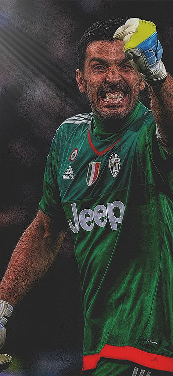 Gigi Buffon , Italian goalkeeper, Football hero, Sports icon HD phone wallpaper