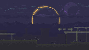 Risk of Rain pixel art HD wallpaper