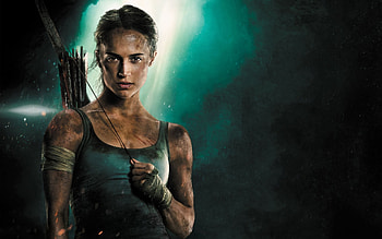 Tomb Raider movie, Alicia Vikander, Lara Croft, Action adventure HD wallpaper