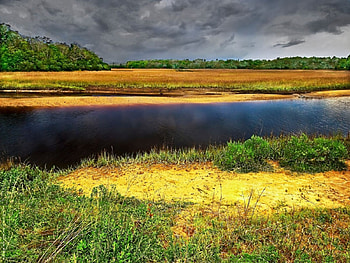 Matanzas Creek Storm, matanzas, creek, storm HD wallpaper