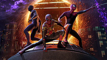 Spidermans In No Way Home, spider-man-no-way-home, spiderman, superheroes, 2022-movies, movies HD wallpaper