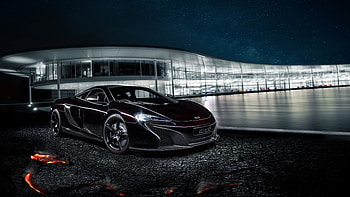 2018 McLaren 650S MSO Black Collection, sports car HD wallpaper