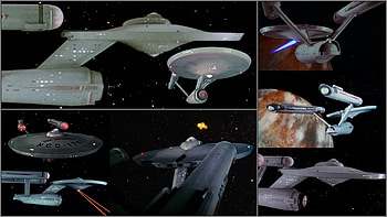 Starship U.S.S. Enterprise NCC - 1701 From Star Trek: The Original Series, TOS, Star Trek, spaceship, Starship Enterprise, NCC 1701 HD wallpaper