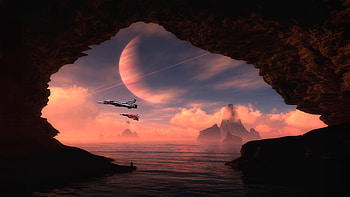 Macross Moonrise, Robotech Caveflight, Moonlit Valkyries, Horizon Dogfight, Robotech, Macross HD wallpaper