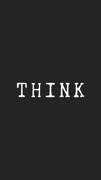 Words, Inscription, Motivation, Word, Think HD phone wallpaper