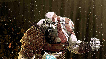 Kratos God Of War Digital Artwork, kratos, god-of-war-4, god-of-war, games, ps-games, artist, artwork, digital-art, deviantart HD wallpaper