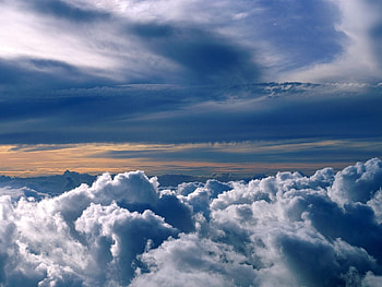 Landscape, Sky, Clouds HD wallpaper