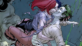 Comics, 52, Dc Comics, Harley Quinn, Joker HD wallpaper