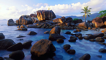 Glowing beaches, Seychelles wide , Tropical allure, Beach paradise HD wallpaper