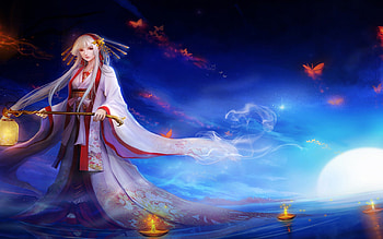 ★Floating Candlelight of Peace★, night, gentle, colors, jewelry, charm, butterflies, candlelight, animals, Oriental, candles, female, sweet, art, eyes, paintings, pretty, wisdom, Asian, smoke, face, peace, floating, hair, fire, lovely, lamp, cute, dress, intelligence, Fantasy, moon, moonlight, holy, sacred, lips, hold, wings, divine, soft, beautiful, barrette, lights, cool, girls, flowers, women, tender touch, splendor, rivers HD wallpaper
