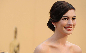 Oscars 2009, Anne Hathaway HD wallpaper
