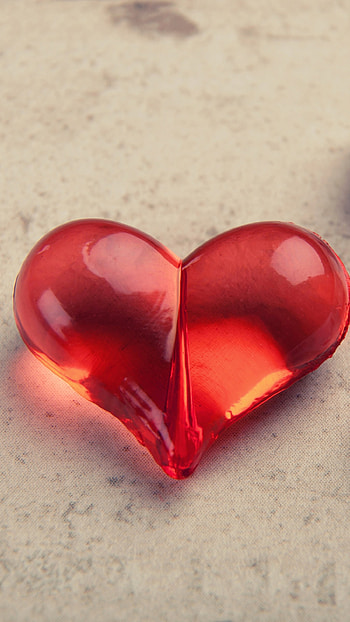 L Love You, Red Heart, Love HD phone wallpaper