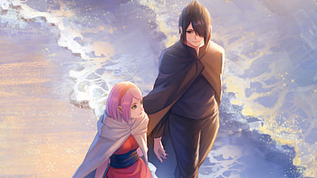 Sakura Haruno And Sasuke Uchiha Naruto HD wallpaper