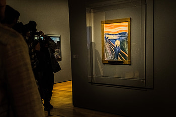 The Scream, theft incident, 1994, notorious crime HD wallpaper