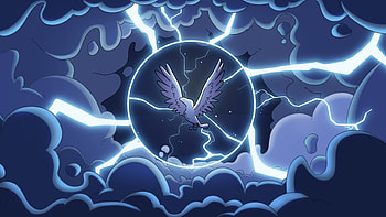 Hilda-Themed Mystical Bird, TV Show, Hilda HD wallpaper