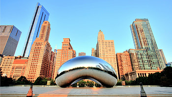 Chicago Bean, Top Backgrounds HD wallpaper