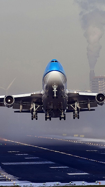 Plane, aerospace manufacturer, aircraft engine HD phone wallpaper