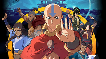 Avatar: The Last Airbender — Elemental Heroes, Aang (Avatar) HD wallpaper