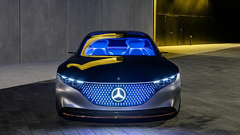 Mercedes-Benz EQS, Electric car, Front view, Luxury vehicle HD wallpaper