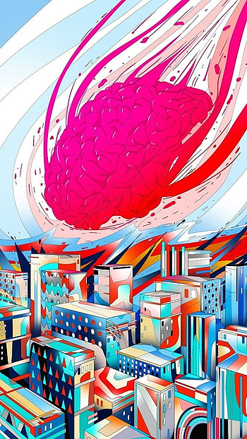P O P, Abstract Art HD phone wallpaper