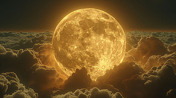 Majestic Moonrise, moonrise HD wallpaper
