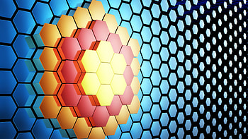 Honeycomb, Hexagons HD wallpaper