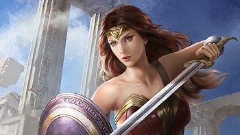 Wonder Woman Art, wonder-woman, superheroes, artwork, digital-art, pixiv HD wallpaper
